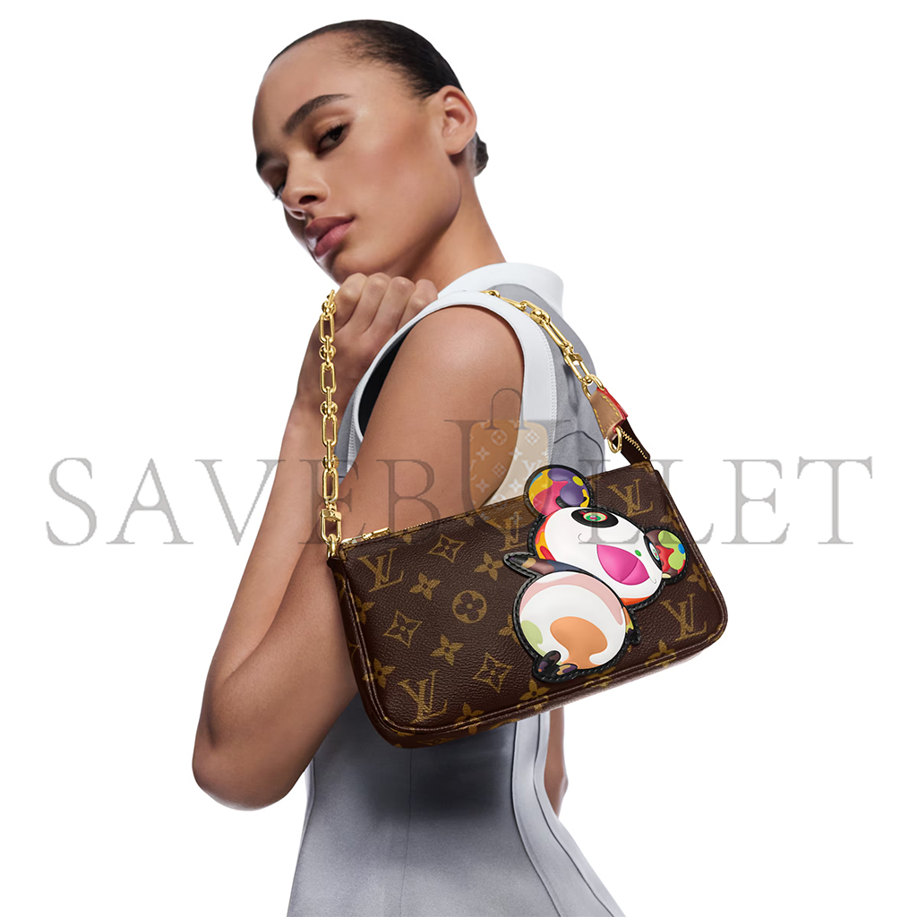 LOUIS VUITTON MASTER MURAKAMI LV X TM POCHETTE ACCESSOIRES (22*13*4cm)